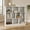 White, variant on Spaco 41 Inches Wooden Toy Storage Organizer with 10 Open Cubes, Toy Cabinet with Non-Slip Foot Pads, Wooden Toy Storage Organizer for Playroom, Daycare, Classroom, White
