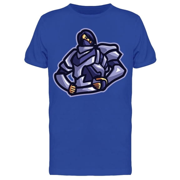 Courage Knight Fighter Icon Tee Men's -Image by Shutterstock