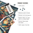 thumbnail image 5 of Lantern Press 1000 Piece Jigsaw Puzzle, Space Geometric, 5 of 5