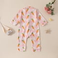 thumbnail image 6 of mgoYE Baby Boy Girl Easter Outfit Newborn Bunny Onesie Infant Rabbit Jumpsuit Romper Spring Cute Clothes(Pink,18-24 Months), 6 of 9
