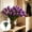 Purple, variant on Seyotauo Artificial Tulip Silk Flowers Realistic Faux Bouquet Home Decor, No Fade Plastic Plants for Windowsill Bedroom Living Room Garden Office Centerpiece