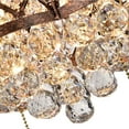 thumbnail image 5 of Pshita 3-light Crystal 5-blade 52-inch Rustic Bronze Ceiling Fan with Remote, 5 of 5