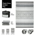 thumbnail image 7 of Beverly Rug, Outdoor Area Rug, Boho Plastic Outdoor Rug Waterproof 5X8 in Distressed Gray, 7 of 7