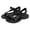 Black, variant on Comfort Sandals Women Lightweight Hook‑and‑Loop Water Sandals Waterproof Non‑Slip Sandals Ideal for Summer Daily Wear