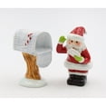 thumbnail image 4 of Ceramic Letters for Santa Salt and Pepper Shakers Holiday Gift, 4 of 5