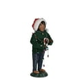 thumbnail image 2 of Byers' Choice Caroler, African American Decorating Family Boy (AA1252B), 2 of 6