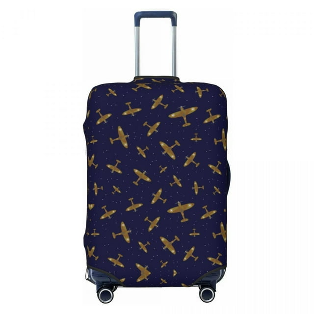 Custom Air Traffic Controllers Luggage Cover Fashion Fighter Pilot Aircraft Suitcase Protector Covers Suit For 18-32 inch