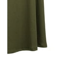 thumbnail image 6 of KOGMO Womens Casual Maxi Skirt with Waist Drawstring and Side Pockets (S-3X), 6 of 7