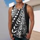 thumbnail image 1 of Camiseta sin mangas de cuello redondo para hombre, ropa deportiva para el hogar, pijamas, camiseta de color liso, blusa deportiva, blusa de poliéster para hombre, 1 of 5