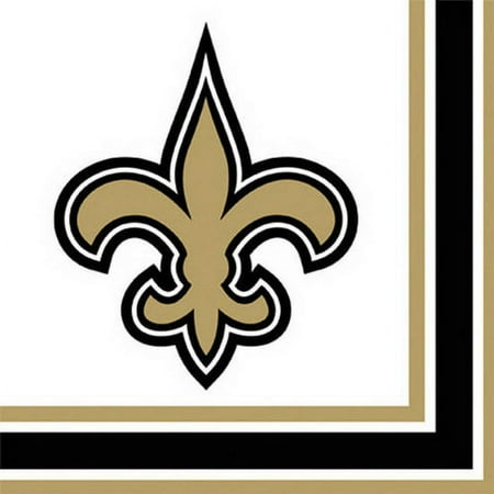 Partypro New Orleans Saints Lunch Napkin