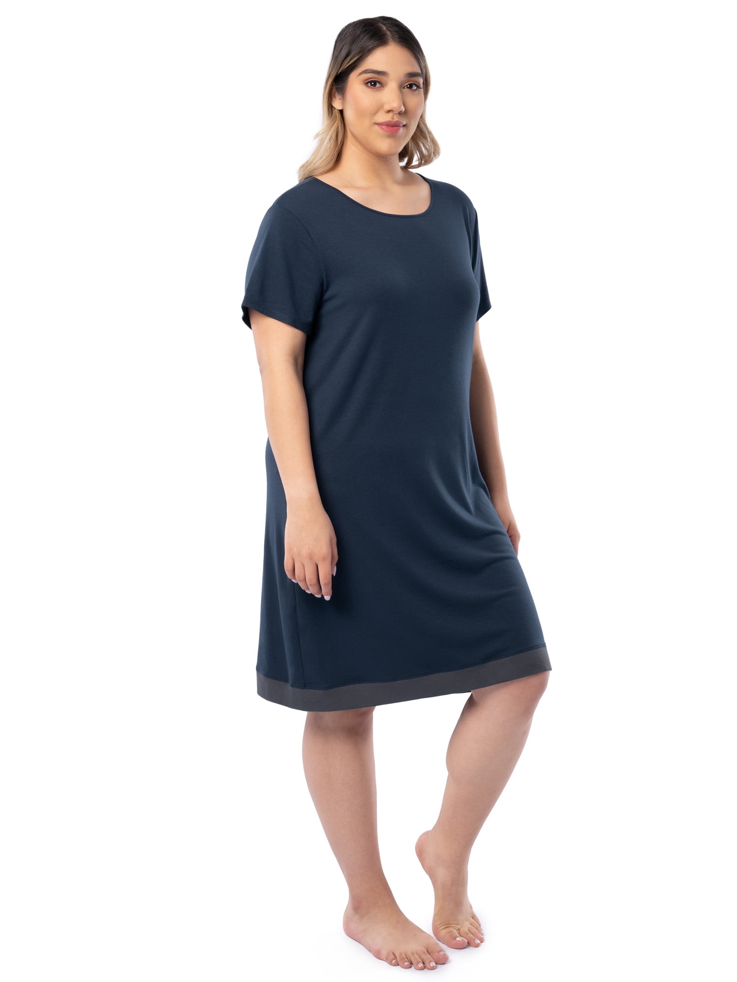 Fruit of the Loom Women's Soft and Breathable Pajama Sleepshirt, Sizes S-5X