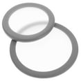 thumbnail image 1 of Miangastore 2Pcs Stethoscope Spare Parts Kit Stethoscope Replacement Parts Pediatric Replacement Diaphragm for Stethoscope Grey, 1 of 8