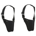 thumbnail image 1 of 2X Bolso Bandolera Delgado Antirrobo, Bolso Cruzado Multiusos, Bandolera para Hombres, Mujeres, (Negro), 1 of 8