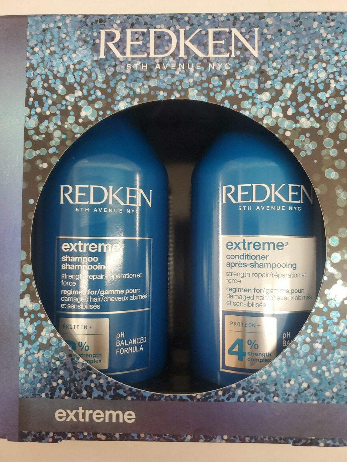 Redken Extreme Shampoo and Conditioner 16.9 oz Duo Set for Damaged Hair