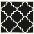 thumbnail image 6 of SAFAVIEH Dhurries Tobias Geometric Area Rug, Black/Ivory, 5' x 8', 6 of 9