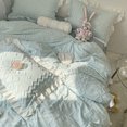 thumbnail image 5 of Juego de cama Juego de cama suave Juego de cama de tela cepillada Juego de cama de encaje Juego de cama de princesa Juego de cama suave con decoración de encaje Tela cepillada ANGGREK Otros, 5 of 5