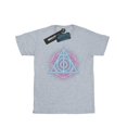 thumbnail image 1 of Harry Potter Mens Neon Deathly Hallows T-Shirt, 1 of 5