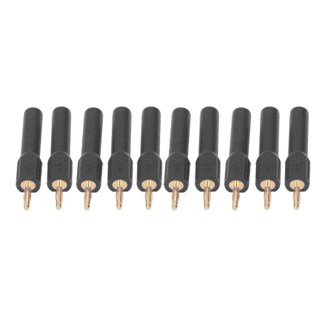 Adaptador De Conector Banana, Conectores Banana De 30 V, Buena Conductividad Eléctrica Para Equipos Industriales
