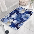 thumbnail image 3 of Pioneer Flower Floral Print Flannel Non Slip Door Rugs,Washable Door Mats Indoor,Decorative Door Mats,Dirt-Resistant and Absorbent Doormat for Entrance,Bedroom,Kitchen,Bathroom,23.5"x16", 3 of 5