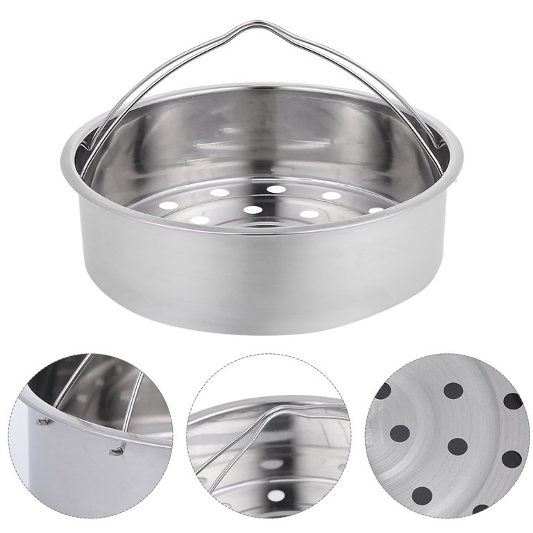 1Pc Kitchen Steamer Basket Stainless Steel Steaming Rack Mesh Food Steamer  