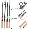 thumbnail image 3 of Sougayilang 1.8-2.4M Telescopic Portable Carbon Fiber Spinning Rod with Cork Handle, 3 of 7