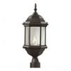 Trans Globe Lighting 4352 1 Light Up Lighting Hexagon Outdoor Post Light Fr - Copper