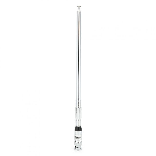 Antena de coche VHF/UHF118‑136 Rango de frecuencia aérea Varilla larga Interfaz BNC flexible