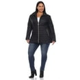 thumbnail image 4 of White Mark Manteau Matelassé pour Femmes, 4 of 6