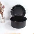 thumbnail image 1 of WHAMVOX Casserole à Frire avec Poignée Forme Ronde Acier au Carbone pour Cuisson à la Maison 1 Paquet, 1 of 8