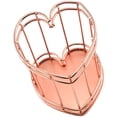 thumbnail image 2 of CONTENEDOR DE CONTENEDOR DE CORTADOR DEL CORAZÓN CONTENEDOR METAL MATA MEJORO Pot de estilo nórdico Soporte de lápiz, 2 of 4