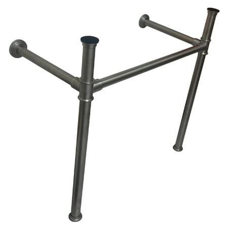 Kingston Brass VPB13688 Stainless Steel Console Sink Legs, Brushed Nickel