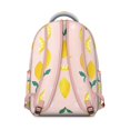 thumbnail image 3 of Lemon Print Backpack - Stylish & durable school bookbag for teens & college students, spacious rucksack with laptop compartment, lightweight for daily use., 3 of 6