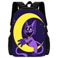 thumbnail image 1 of Nueva mochila escolar de tamaño completo con animales sonrientes del capítulo 3 de Poppy, 1 of 2