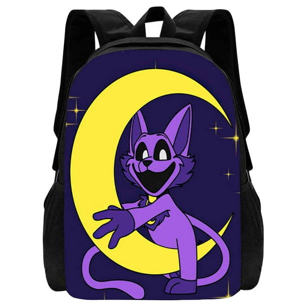Nueva mochila escolar de tamaño completo con animales sonrientes del capítulo 3 de Poppy(Buy 2 Save 10%)