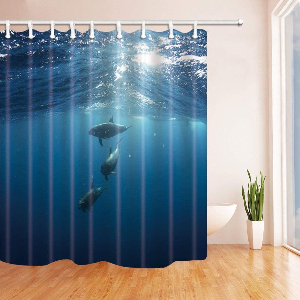 BPBOP Nautical Marine Wild Underwater Aquatic World with Fish Swimming