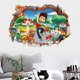 thumbnail image 2 of 3d Paw Patrol Etiqueta de la pared Dibujos animados Anime Wallpaper para la decoración de la habitación de los niños, 11 Feliz Sencillez, 2 of 3
