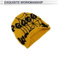 thumbnail image 4 of Sombrero de ciclismo Unique Bargains cálido, cómodo y transpirable forro de casco negro paz mundial acrílico base amarilla 22x22cm 1 Pcs, 4 of 7