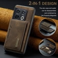 thumbnail image 3 of Detachable Back Cover For OnePlus 12 OnePlus10 OnePlus10Pro 10R Nord N20 N200  Nord2 9RT OnePlus 9 9R 9Pro Wallet Case with Card Holder Magnetic For OnePlus 12 Leather Phone Cases, 3 of 11