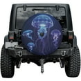 thumbnail image 2 of Lotusprinthandmade 3D Jellyfish Spare Tire Cover With Backup Camera Hole 6 Sizes (31 in.). Ocean Theme Tire Protector, 2 of 6