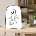 thumbnail image 5 of Sikiie Cute Ghost Simple Drawing Clear Backpack, Transparent Bookbag for School for Women Men, Capacity Clear Bag for College, Travel, 5 of 7