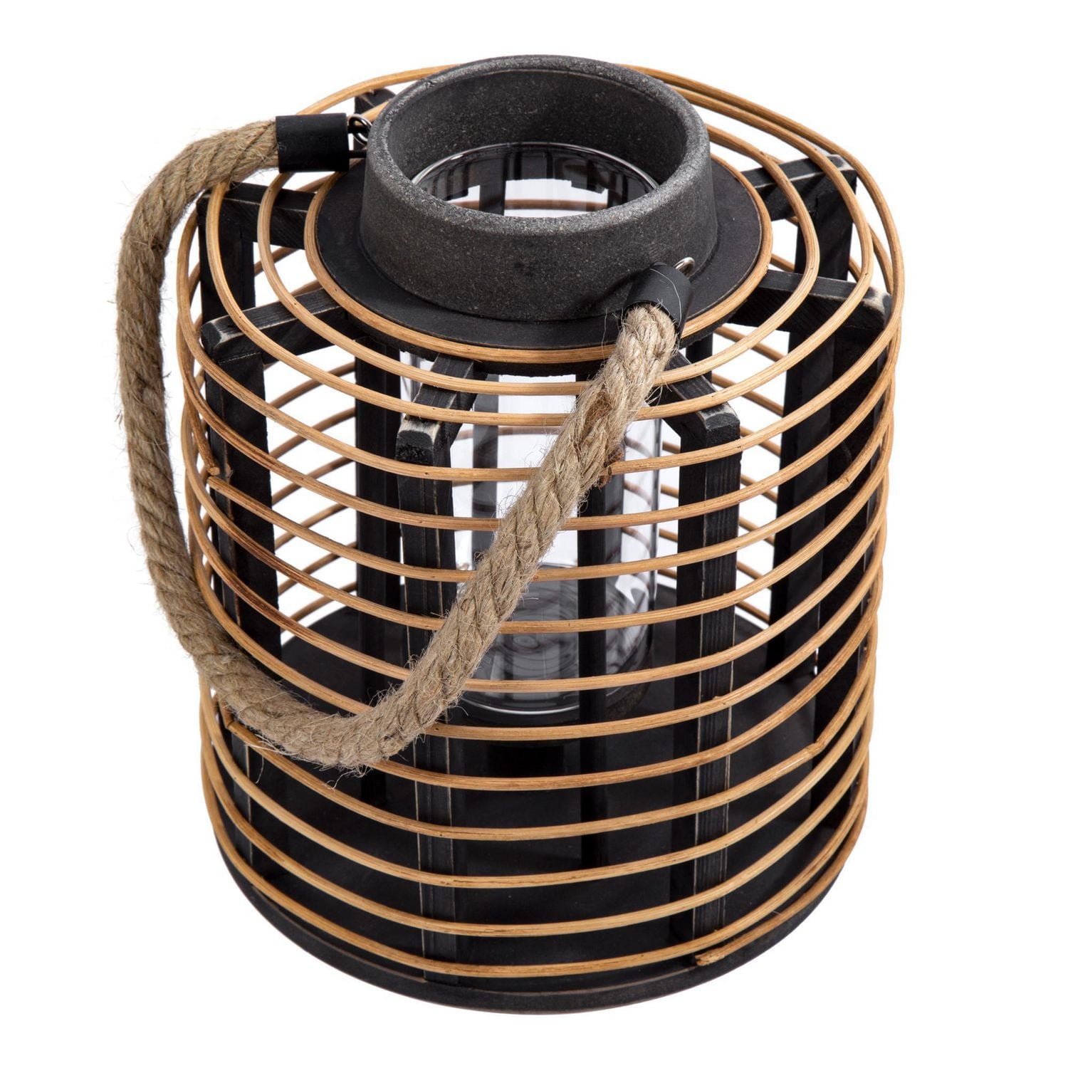 Truu Design, Lanterne en rotin et bois