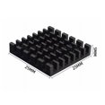 thumbnail image 1 of Aluminum Heatsink Radiator Heat sink for Electronic IC Chip RAM MOS Dynatron Raspberry Pi Cooling With Thermal Conductive Tape 25x25x5mm, 1 of 6
