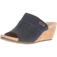 thumbnail image 1 of Anne Klein Womens Chanay Fabric Open Toe Casual Slide Sandals, 1 of 5