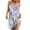 Gold, variant on IROINNID Sundress For Women Sleeveless Round Neckline Summer Sexy Casual Backless Mini Dress Regular Print Dress