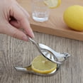 thumbnail image 4 of Zootealy 1 PC Stainless Steel Lemon Juicer Manual Orange Fruits Pressing Mini Portable Kitchen Hand DIY Squeezer Tool, 4 of 8
