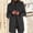 Black, variant on DuoJiaJ Women's Autumn Winter Vintage Solid Color Button Up Stand Collar Wool Coat Womens Puffer Coat Black L
