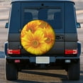 thumbnail image 3 of Kdxio 3D Sunflowers for Tire Cover Wheel Protectors Tyre Covers Weatherproof Wheel Covers Universal Fit for Trailer Rv SUV Truck Camper Travel Trailers 17 inch, 3 of 8