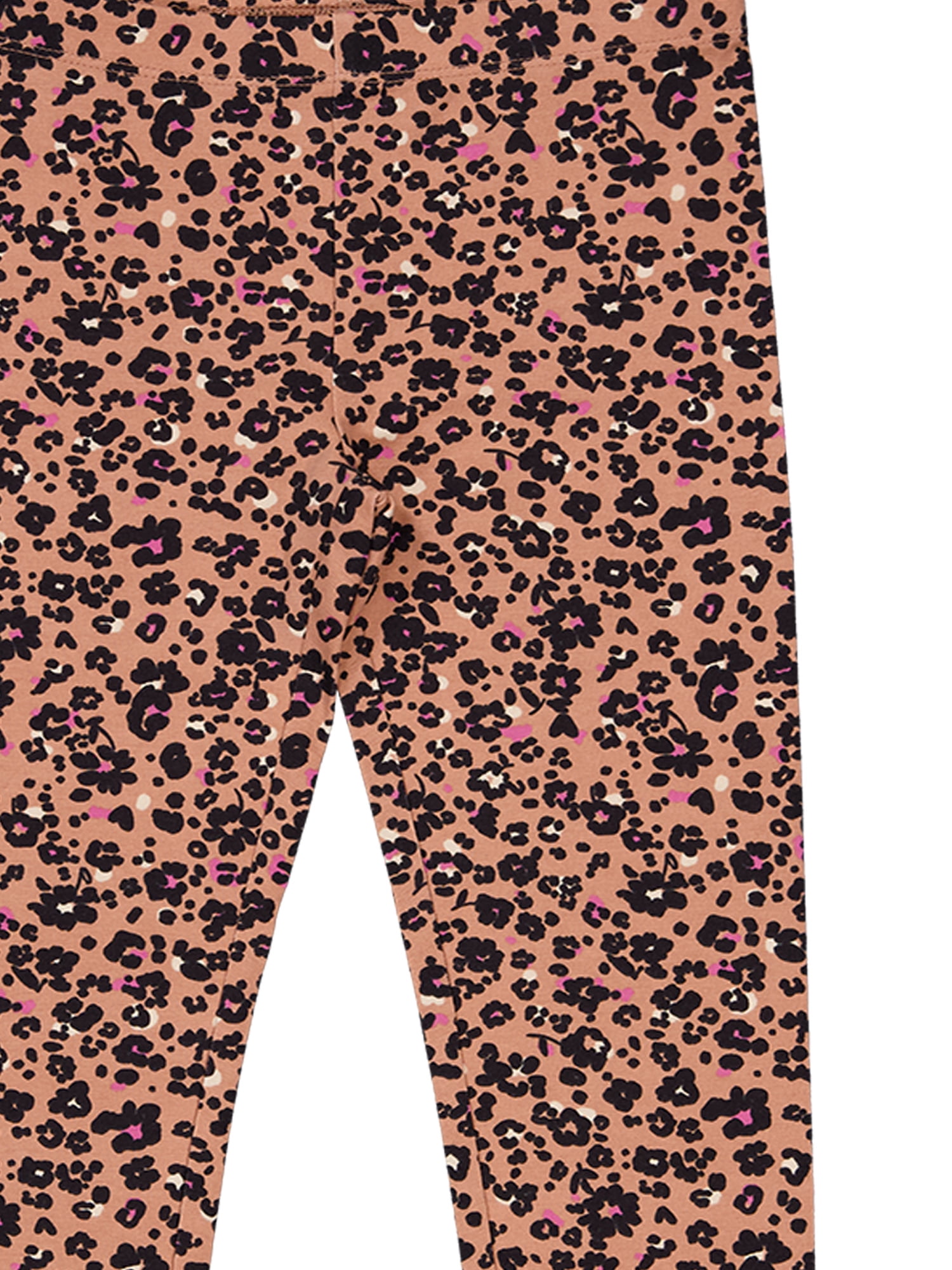 Wonder Nation Girls Kid Tough Leggings, 3-Pack, Sizes 4-18 & Plus