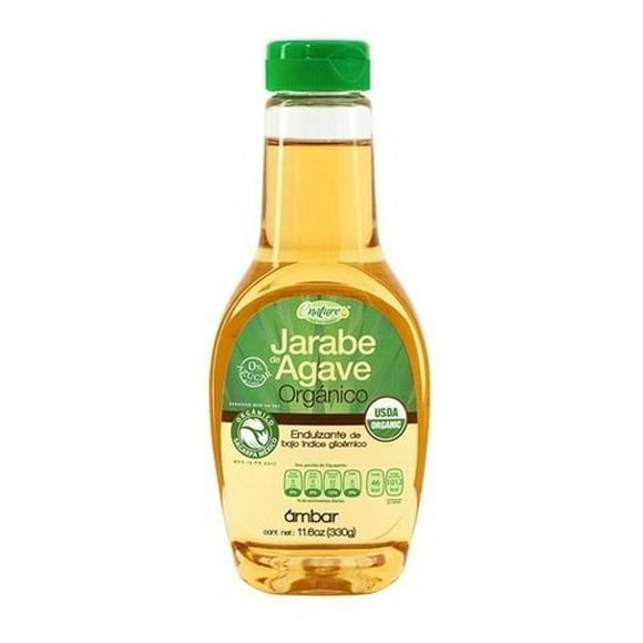 Jarabe de Agave Orgánico Ámbar 330g Enature Kosher Original
