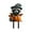 A, variant on geerera Halloween Yard Stake, Yard Signs Stake, Halloween Pumpkin Acrylic Decoration for Garden, Courtyard, Terrace, Lawn
